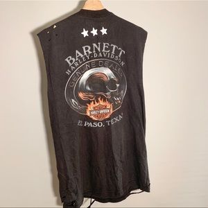 Icons x Barneys NY Collab Harley Davidson Tank